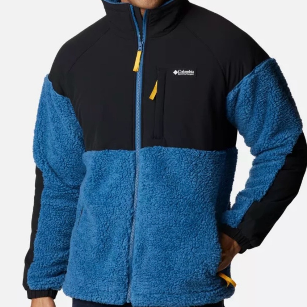 Columbia Men's Blue and Black Jacket